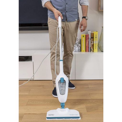 Εικόνα της Ατμοκαθαριστής Black & Decker 1300W 0.35lt White FSMH13E10-QS