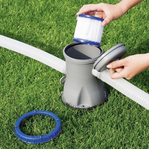Εικόνα της Ανταλλακτικό Φίλτρο Πισίνας Bestway Flowclear Cartridge Type I 8 x 9 cm 2τμχ 58093