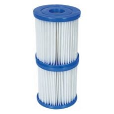 Εικόνα της Ανταλλακτικό Φίλτρο Πισίνας Bestway Flowclear Cartridge Type I 8 x 9 cm 2τμχ 58093