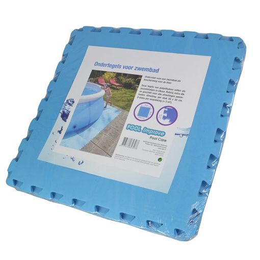 Εικόνα της Υπόστρωμα Πισίνας Pool Improve 50 x 50 x 0.4cm Μπλε 8τμχ