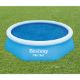 Εικόνα της Κάλυμμα Πισίνας Bestway Flowclear PE Διαμέτρου 210cm Στρογγυλό Μπλε 58060