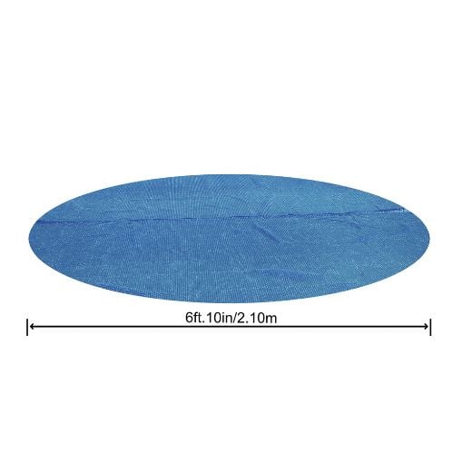 Εικόνα της Κάλυμμα Πισίνας Bestway Flowclear PE Διαμέτρου 210cm Στρογγυλό Μπλε 58060