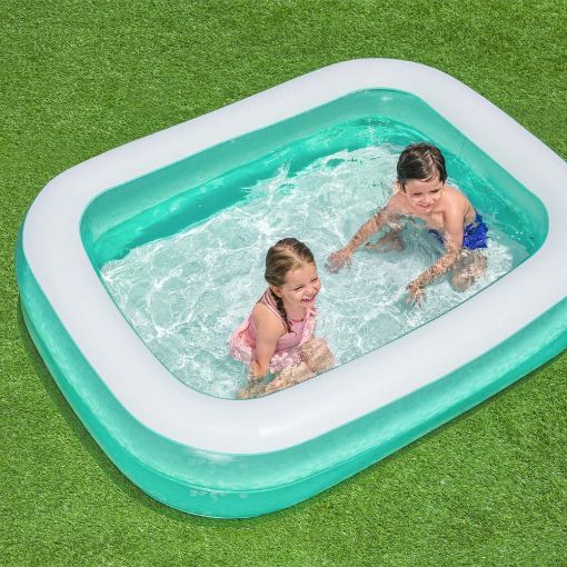 Εικόνα της Πισίνα Bestway Family Φουσκωτή 201 x 150 x 51 cm Τιρκουάζ 54005