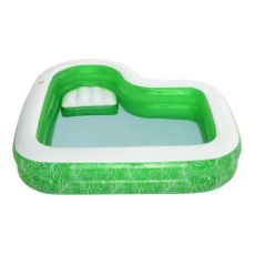 Εικόνα της Πισίνα Bestway Tropical Paradise Family Φουσκωτή 231 x 231 x 51 cm Πράσινη 54336