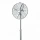 Εικόνα της Ανεμιστήρας Crystal Home Air Retro Chrome Επιδαπέδιος 40cm 50W Ασημί