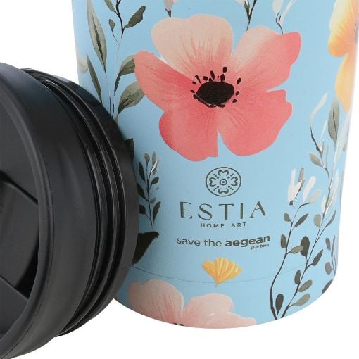 Εικόνα της Ποτήρι Θερμός Estia Travel Mug Save The Aegean 350ml Sky Garden 01-31879