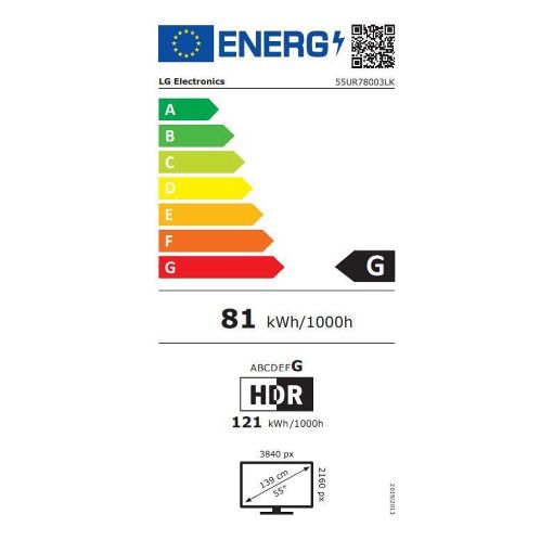 Εικόνα της Τηλεόραση LG 55UR78003LK 55" DLED 4K UHD Smart HDR