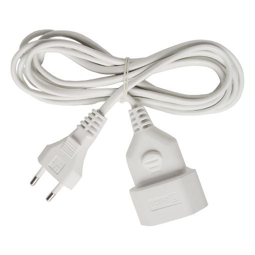 Εικόνα της Καλώδιο Προέκτασης Brennenstuhl Flat 3m White 1161660