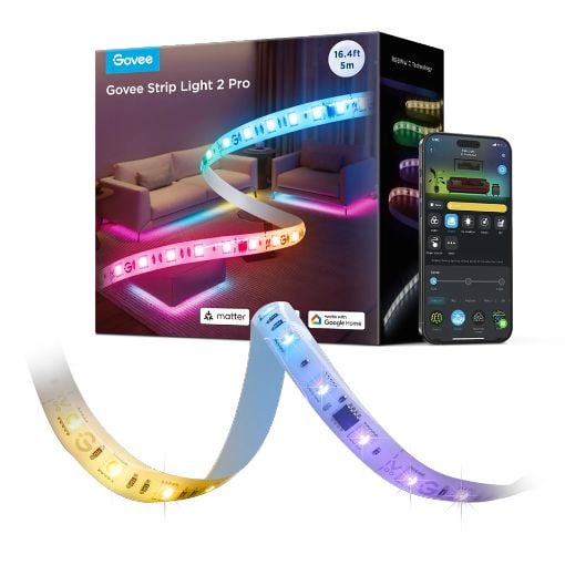 Εικόνα της Govee RGBWW LED Strip Light 2 Pro 5m H61F5
