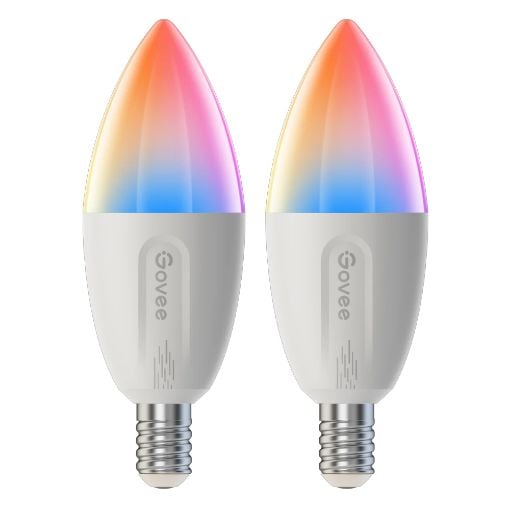 Εικόνα της Smart Led Light Bulb Govee RGBWW E14 450lm 5W (2τμχ) H600C
