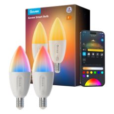 Εικόνα της Smart Led Light Bulb Govee RGBWW E14 450lm 5W (2τμχ) H600C