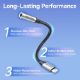 Εικόνα της Adapter Vention Lightning Male to 3.5mm Female 0.1m Silver BMBHA