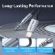 Εικόνα της Καλώδιο Vention Lightning Male to 3.5mm Male Cable 1.5m Silver BMCHG