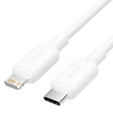 Εικόνα της Καλώδιο Vention USB-C Male to Lightning Male 1m White LAKWF