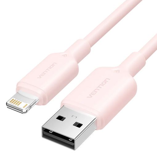 Εικόνα της Καλώδιο Vention USB-A Male to Lightning Male 1m Pink LAMPF