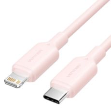 Εικόνα της Καλώδιο Vention USB-C Male to Lightning Male 2m Pink LAKPH