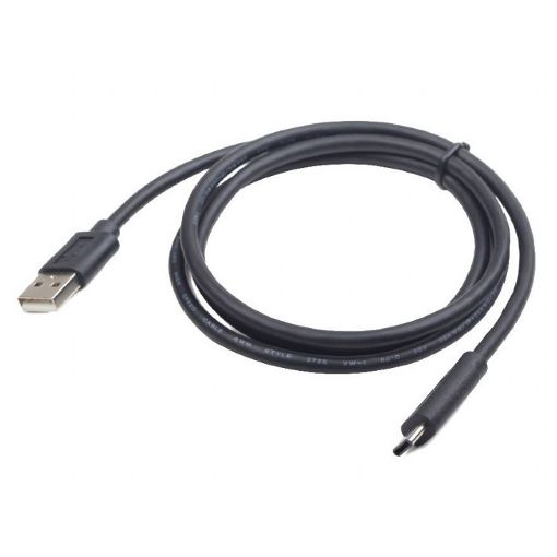 Εικόνα της Καλώδιο Cablexpert USB to Type-C 1.8m Black CCP-USB2-AMCM-6