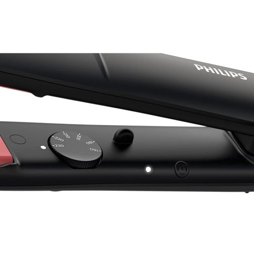 Εικόνα της Ισιωτικό Mαλλιών Philips StraightCare Essential ThermoProtect Black BHS376/00