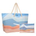 Εικόνα της Τσάντα Θαλάσσης Estia Save the Aegean 63x20x36 cm με Τσαντάκι Serene Shores 00-30438