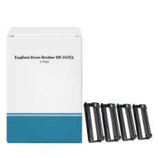 Εικόνα της Συμβατό Drum Brother DR-243CL 4-Pack