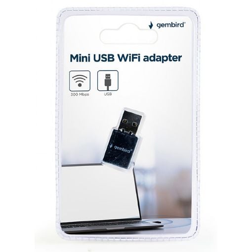 Εικόνα της Wi-Fi USB Adapter Gembird 300Mbps WNP-UA300-01