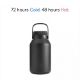 Εικόνα της Μπουκάλι Θερμός Chilly's Series 2 Big Mouth Abyss Black 2lt 22788