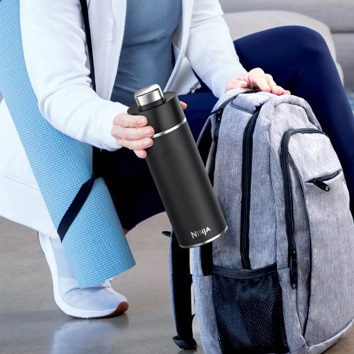 Εικόνα της Μπουκάλι Θερμός Ninja Thirsti Travel Bottle 530ml Black DW1801EUBK