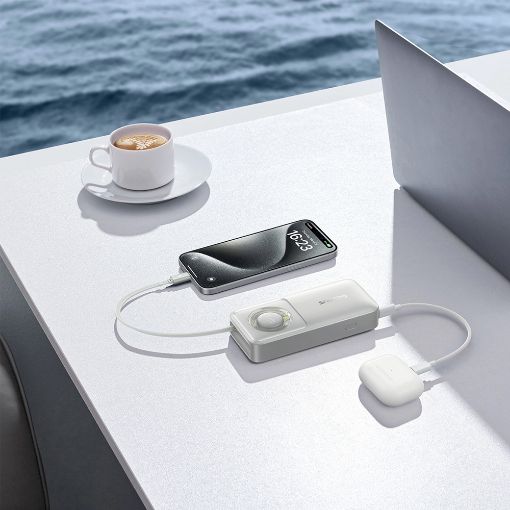 Εικόνα της Power Bank Baseus Free2Pull 10000mAh 30W Grey P10073701843-00