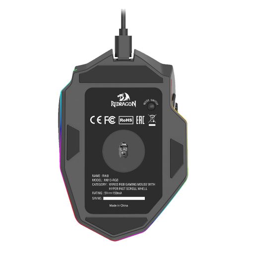Εικόνα της Ποντίκι Redragon M813 RGB Black