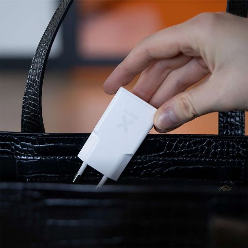 Εικόνα της Φορτιστής Xtorm Go2 SlimLine USB-C & USB-A 25W White XG2SL025