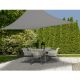 Εικόνα της Πανί Σκίασης Gardalux Τετράγωνο 3 x 3 m Gray C46400410