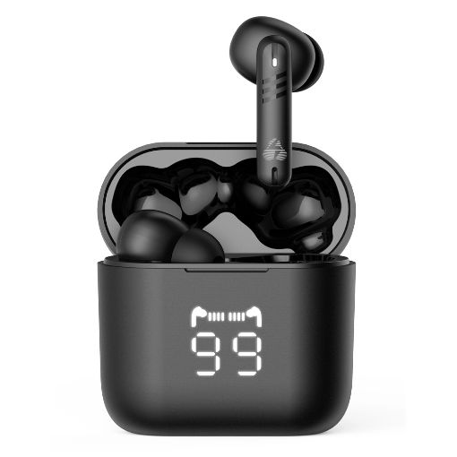 Εικόνα της True Wireless Earphones Powertech Bluetooth Black PT-1227