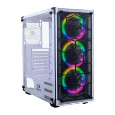 Εικόνα της Redragon Wheeljack GC-606WH RGB Tempered Glass White