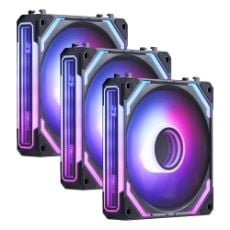 Εικόνα της Case Fan Redragon GC-F012 120mm ARGB PWM (3-Pack) Black