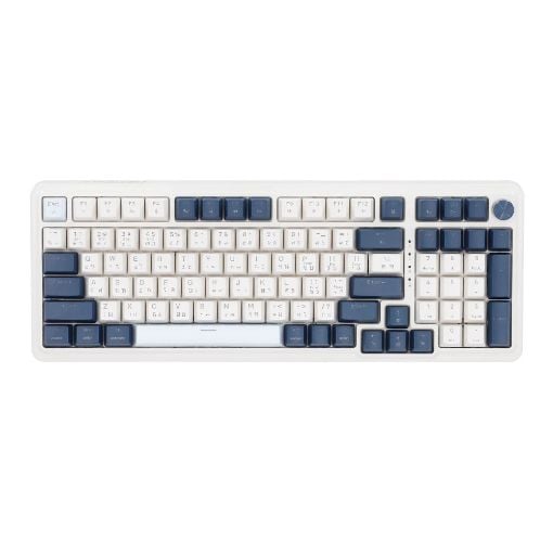 Εικόνα της Πληκτρολόγιο Redragon Eisa K686 Pro 96% Wireless RGB Red Switches (US) White/Blue