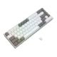 Εικόνα της Πληκτρολόγιο Redragon Castor Pro K631 65% Wireless RGB Red Switches White/Grey