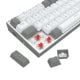 Εικόνα της Πληκτρολόγιο Redragon Castor Pro K631 65% Wireless RGB Red Switches White/Grey