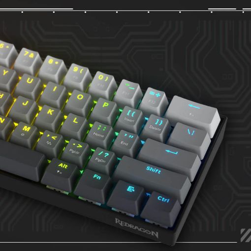Εικόνα της Πληκτρολόγιο Redragon Fizz K617 60% RGB Magnetic Switches (US)