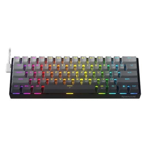 Εικόνα της Πληκτρολόγιο Redragon Fizz K617 60% RGB Magnetic Switches (US)