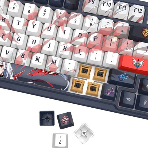 Εικόνα της Πληκτρολόγιο Redragon Eisa K686 Pro SE 96% Wireless RGB Hi-Fi Switches (US) Anime