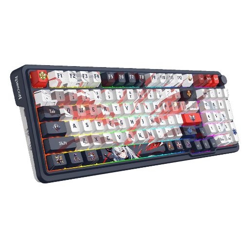 Εικόνα της Πληκτρολόγιο Redragon Eisa K686 Pro SE 96% Wireless RGB Hi-Fi Switches (US) Anime