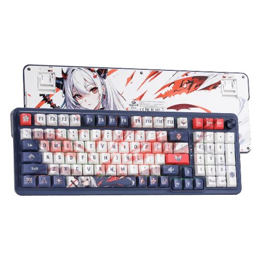 Εικόνα της Πληκτρολόγιο Redragon Eisa K686 Pro SE 96% Wireless RGB Hi-Fi Switches (US) Anime