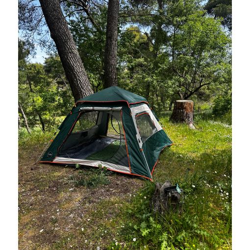 Εικόνα της Σκηνή Campo Rover 4 Αυτόματη 4 Ατόμων 240x240x165 cm Πράσινη 6000061