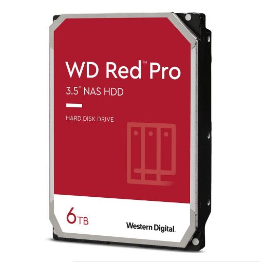 Εικόνα της Εσωτερικός Σκληρός Δίσκος NAS Western Digital Red Pro 6TB 3.5" SATA ΙΙΙ 256MB 7200rpm WD6005FFBX