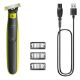 Εικόνα της Ξυριστική Μηχανή Philips OneBlade 360 Επαναφορτιζόμενη Grey/Lime QP2724/23