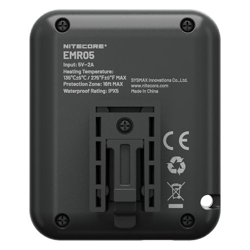 Εικόνα της Απωθητικό Κουνουπιών Nitecore EMR05 Black