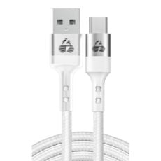 Εικόνα της Καλώδιο Powertech USB-A Male to USB-C Male 60W 1m White PTR-0160