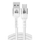 Εικόνα της Καλώδιο Powertech USB-A Male to USB-C Male 60W 1m White PTR-0160