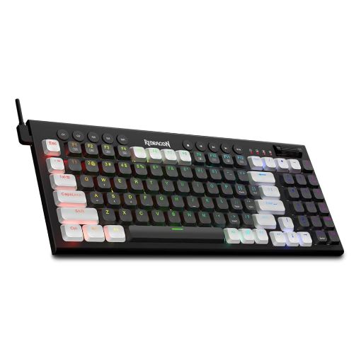 Εικόνα της Πληκτρολόγιο Redragon Sion K653 90% RGB Red Switches (US) Black