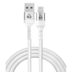 Εικόνα της Καλώδιο Powertech USB-A Male to Lightning Male 12W 1m White PTR-0126